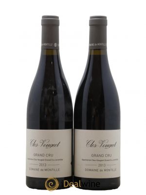 Clos de Vougeot Grand Cru De Montille (Domaine) 2013 - Lot de 2 Bottles