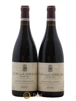 Clos des Lambrays Grand Cru Domaine des Lambrays 2010 - Lot de 2 Bottiglie