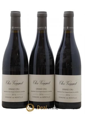 Clos de Vougeot Grand Cru De Montille (Domaine)  2014 - Posten von 3 Flaschen