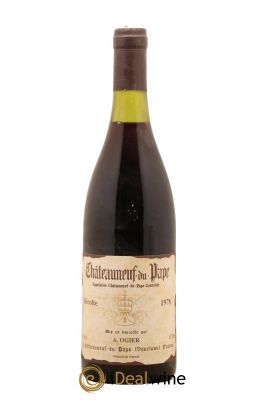 Châteauneuf-du-Pape Ogier 1978 - Posten von 1 Flasche