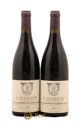 Chinon Les Varennes du Grand Clos Charles Joguet 1995 - Lot de 2 Bottles