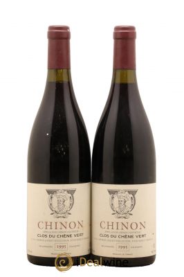 Chinon Clos du Chêne Vert Charles Joguet 1995 - Lot de 2 Bottiglie