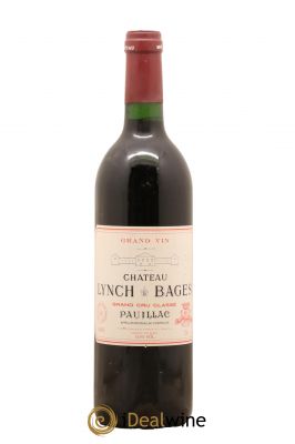 Château Lynch Bages 5ème Grand Cru Classé 1993 - Lot de 1 Flasche