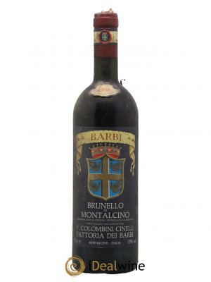 Brunello di Montalcino DOCG Colombini Cinelli Fattoria Dei barbi 1988 - Lot de 1 Bottle
