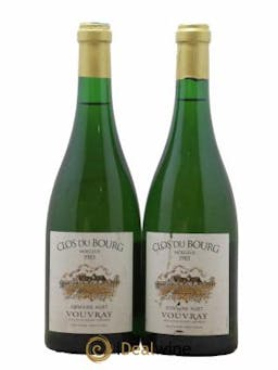 Vouvray Clos du Bourg Moelleux Domaine Huet 1985 - Lot de 2 Bottles