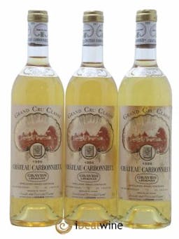 Château Carbonnieux Cru Classé de Graves  1986 - Lotto di 3 Bottiglie