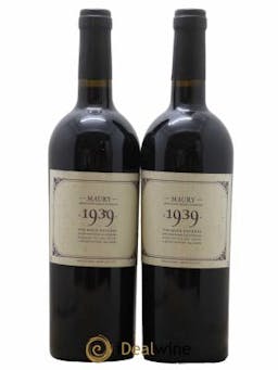 Maury Pla del Fount (Domaine) 1939 - Lot de 2 Bottles