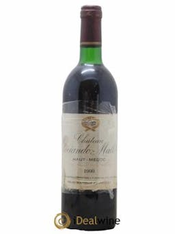 Château Sociando Mallet  1990 - Lot of 1 Bottle