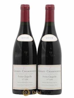 Gevrey-Chambertin 1er Cru Petite Chapelle Marchand-Grillot  2008 - Lotto di 2 Bottiglie