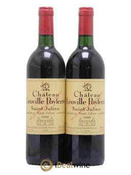 Château Léoville Poyferré 2ème Grand Cru Classé  1989 - Posten von 2 Flaschen