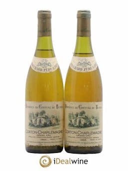 Corton-Charlemagne Bouchard Père & Fils  1985 - Lot of 2 Bottles