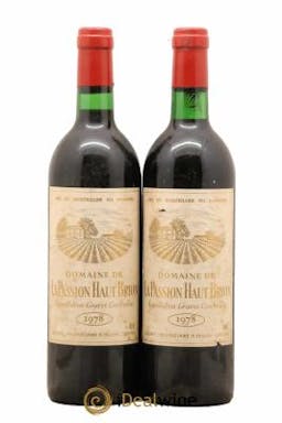 Graves Domaine La Passion Haut-brion 1978 - Lotto di 2 Bottiglie