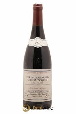 Gevrey-Chambertin 1er Cru Clos Saint-Jacques Bruno Clair (Domaine)  2007 - Lot of 1 Bottle