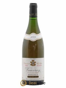 Vouvray Moelleux Clos Naudin - Philippe Foreau  2003 - Lot of 1 Bottle