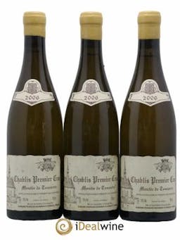 Chablis 1er Cru Montée de Tonnerre Raveneau (Domaine)  2006 - Lotto di 3 Bottiglie