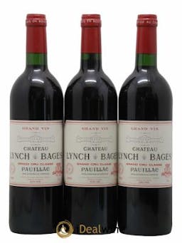 Château Lynch Bages 5ème Grand Cru Classé  1995 - Posten von 3 Flaschen