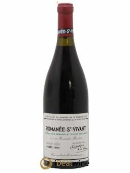 Romanée-Saint-Vivant Grand Cru Domaine de la Romanée-Conti 1990 - Lot de 1 Bottle