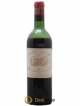 Château Margaux 1er Grand Cru Classé 1961 - Lot de 1 Bottle