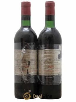 Château Haut-Bailly Cru Classé de Graves  1966 - Lot of 2 Bottles