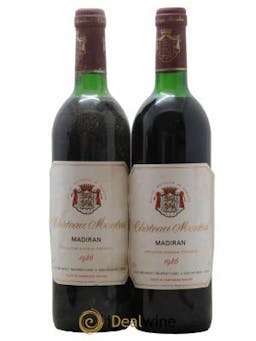 Madiran Château Montus Alain Brumont  1986 - Lot of 2 Bottles