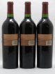 USA Napa Valley Joseph Phelps Backus Vineyard Cabernet Sauvignon 1995 - Lot of 3 Bottles