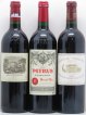 Caisse Duclot Latour - Margaux - Mouton Rothschild - Lafite Rothschild - Ausone - Cheval Blanc - Petrus - Haut Brion - La Mission Haut Brion 2000 - Lot of 9 Bottles