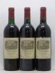 Carruades de Lafite Rothschild Second vin  1989 - Lot de 3 Bouteilles