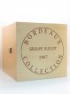 Caisse Collection Duclot (Cheval Blanc - Yquem - Haut Brion - La Mission Haut-Brion - Lafite Rothschild - Latour - Margaux - Mouton Rothschild - Petrus) 2007 - Lot de 9 Bouteilles