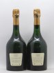 Comtes de Champagne Taittinger Brut Blanc de Blanc  1998 - Lot de 2 Bouteilles