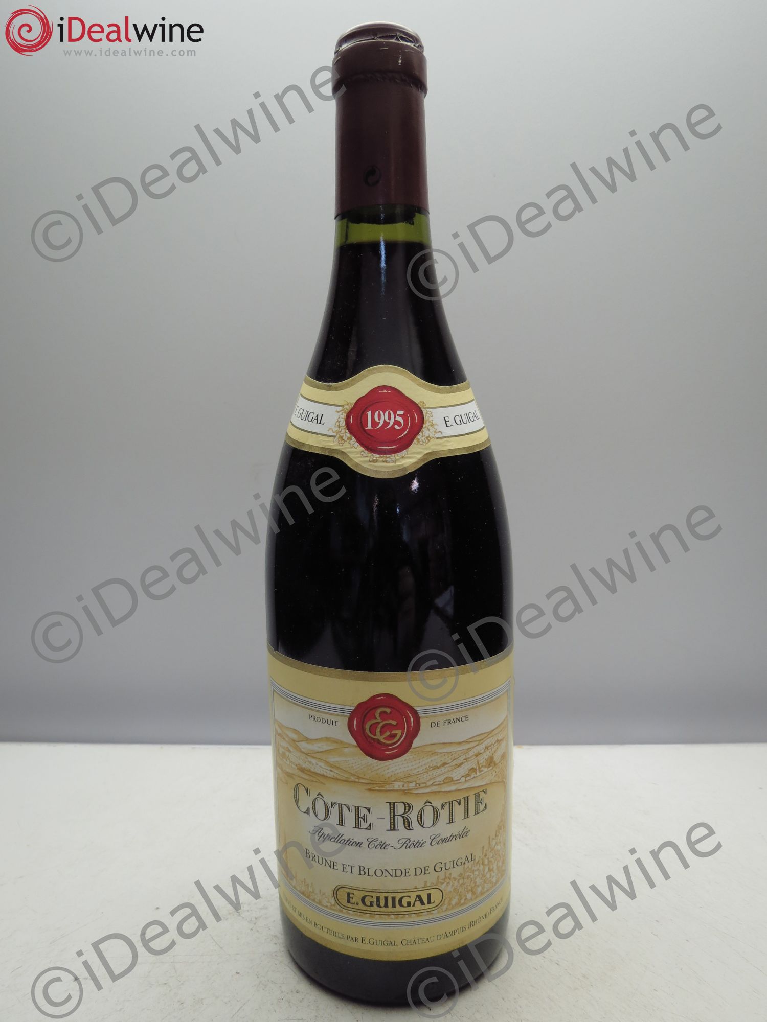 Côte-Rôtie Côtes Brune et Blonde Guigal 1995 - Lot de 1 bouteille - 0