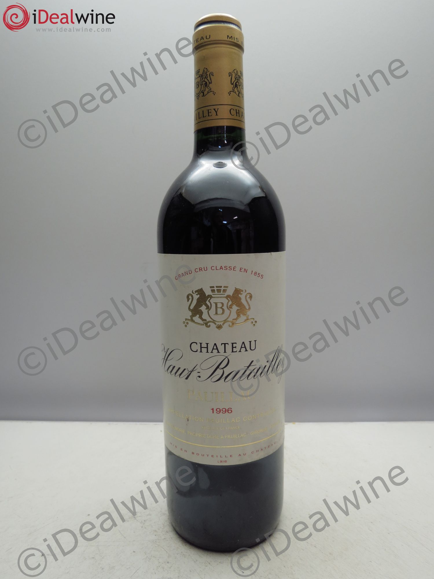 Château Haut Batailley 5ème Grand Cru Classé 1996 - Lot de 1 bouteille - 0