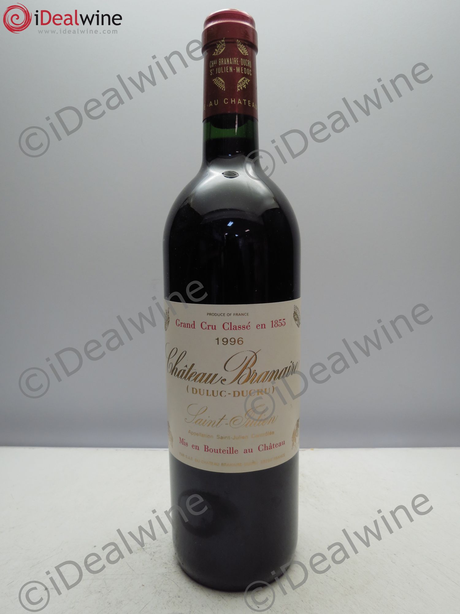 Château Branaire Ducru 4ème Grand Cru Classé 1996 - Lot de 1 bouteille - 0