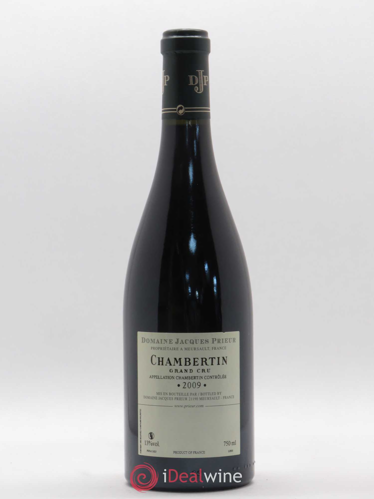Chambertin Grand Cru Jacques Prieur (Domaine) 2009 - Lot de 1 bouteille - 1
