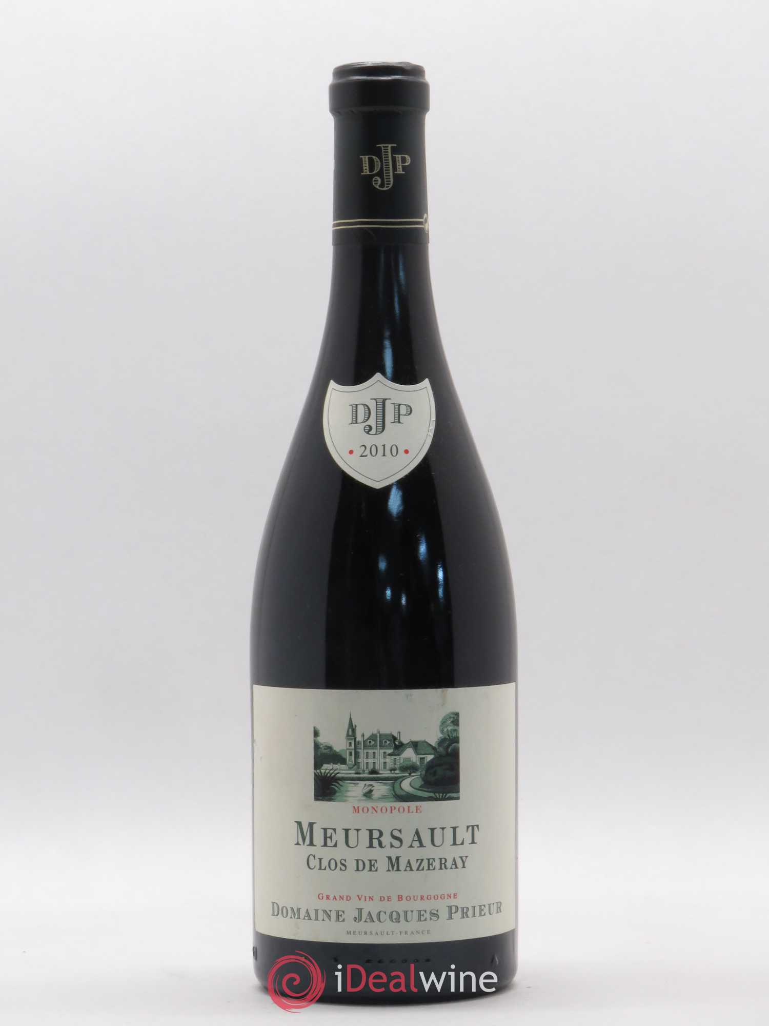 Meursault Clos de Mazeray Jacques Prieur 2010 - Posten von 1 Flasche - 0