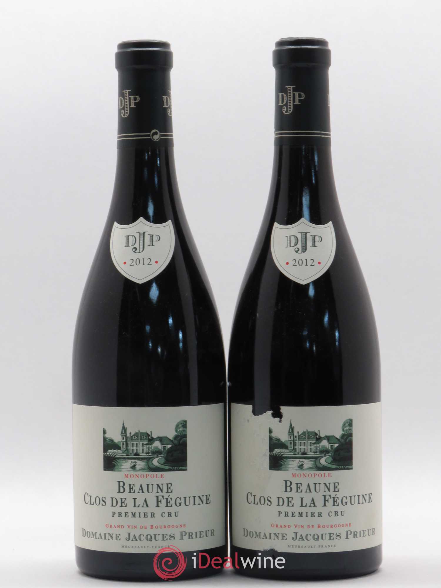 Beaune 1er Cru Clos de la Féguine Jacques Prieur (Domaine) 2012 - Lot de 2 bouteilles - 0