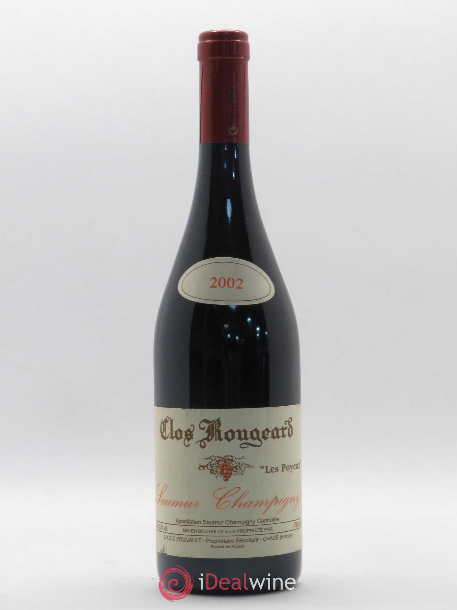 Saumur-Champigny Les Poyeux Clos Rougeard 2002 - Lot de 1 bouteille - 0