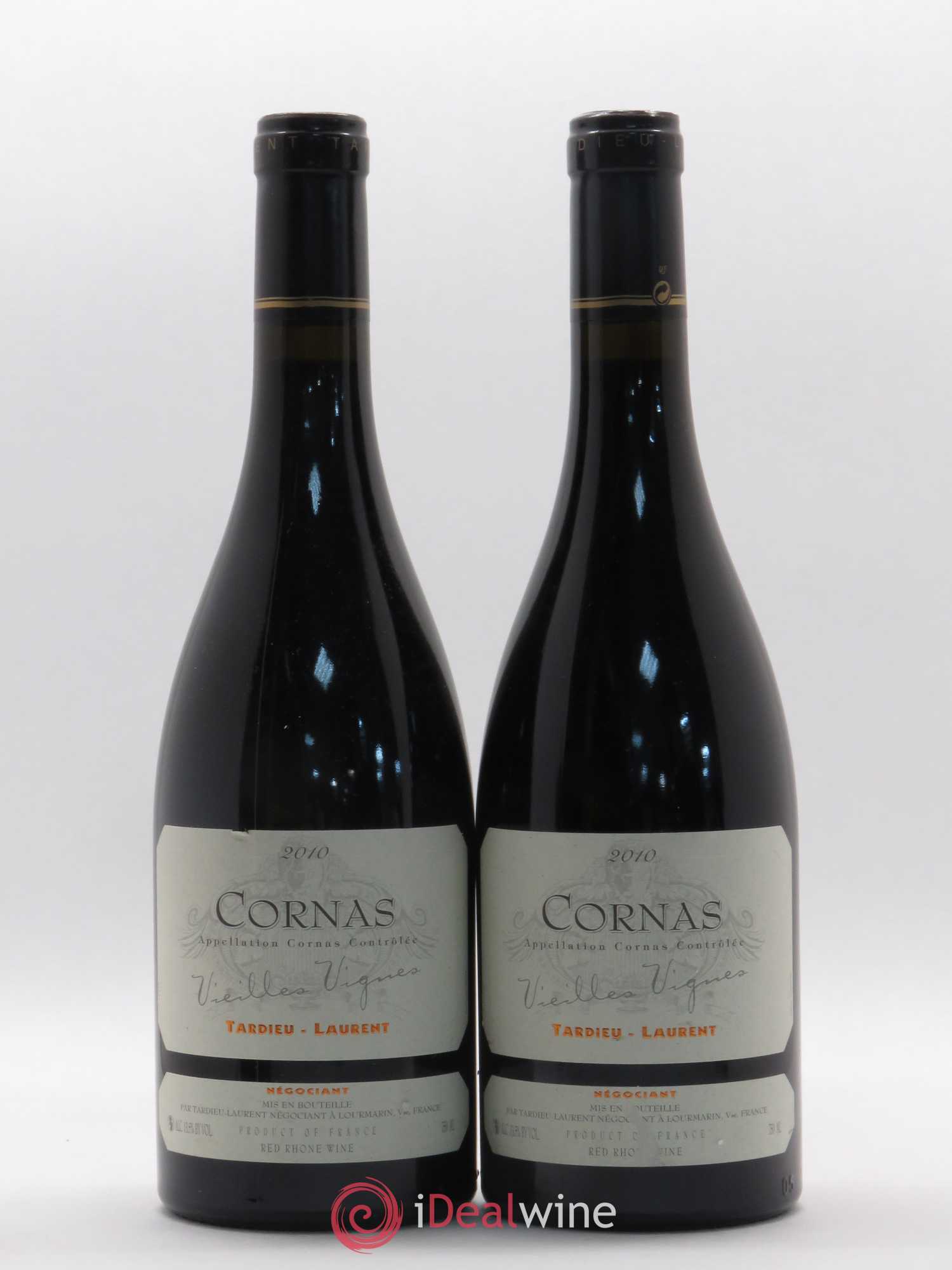 Cornas Vieilles vignes Maison Tardieu-Laurent 2010 - Lot de 2 bouteilles - 0