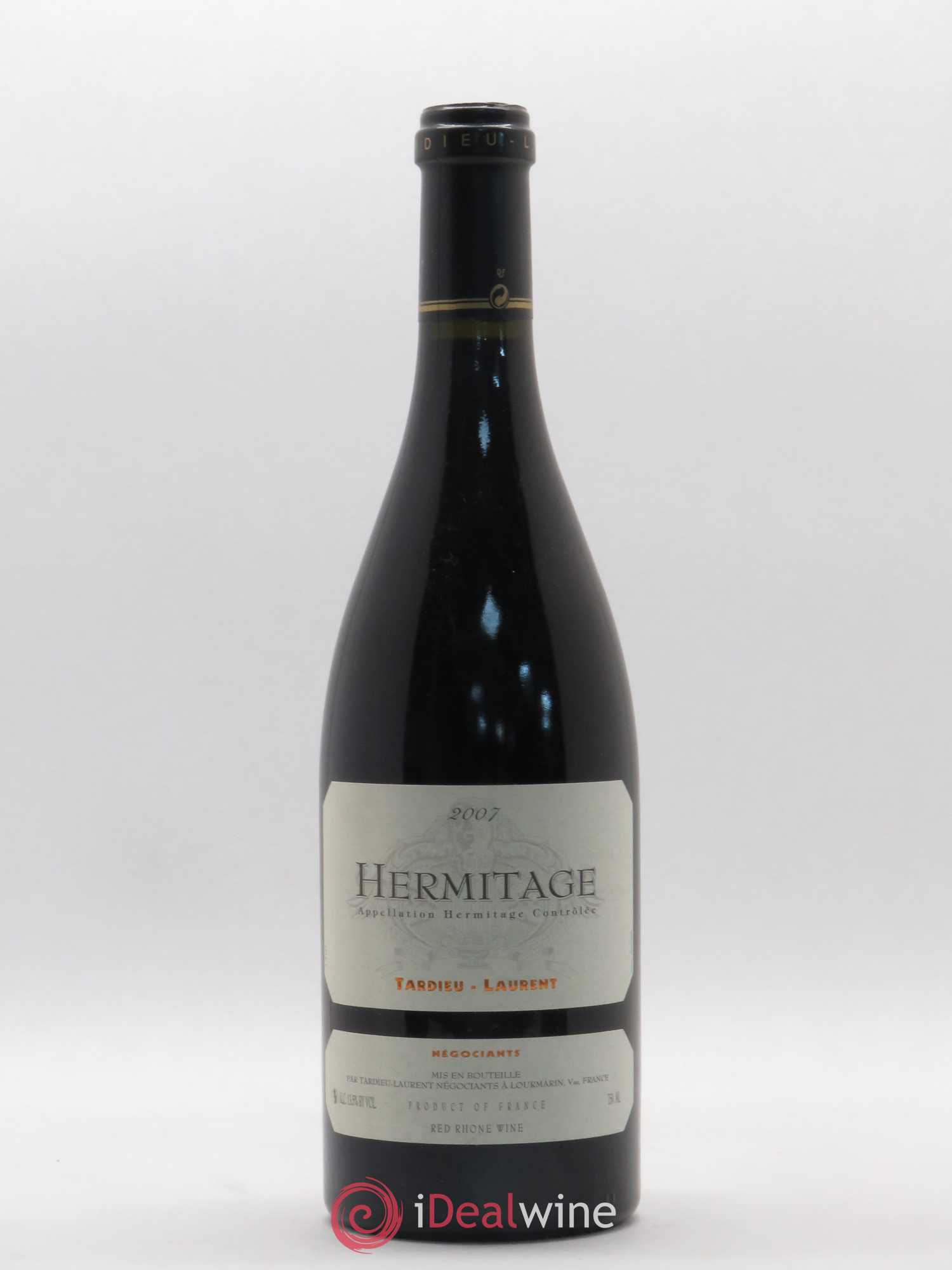 Hermitage Maison Tardieu-Laurent 2007 - Lot de 1 bouteille - 0