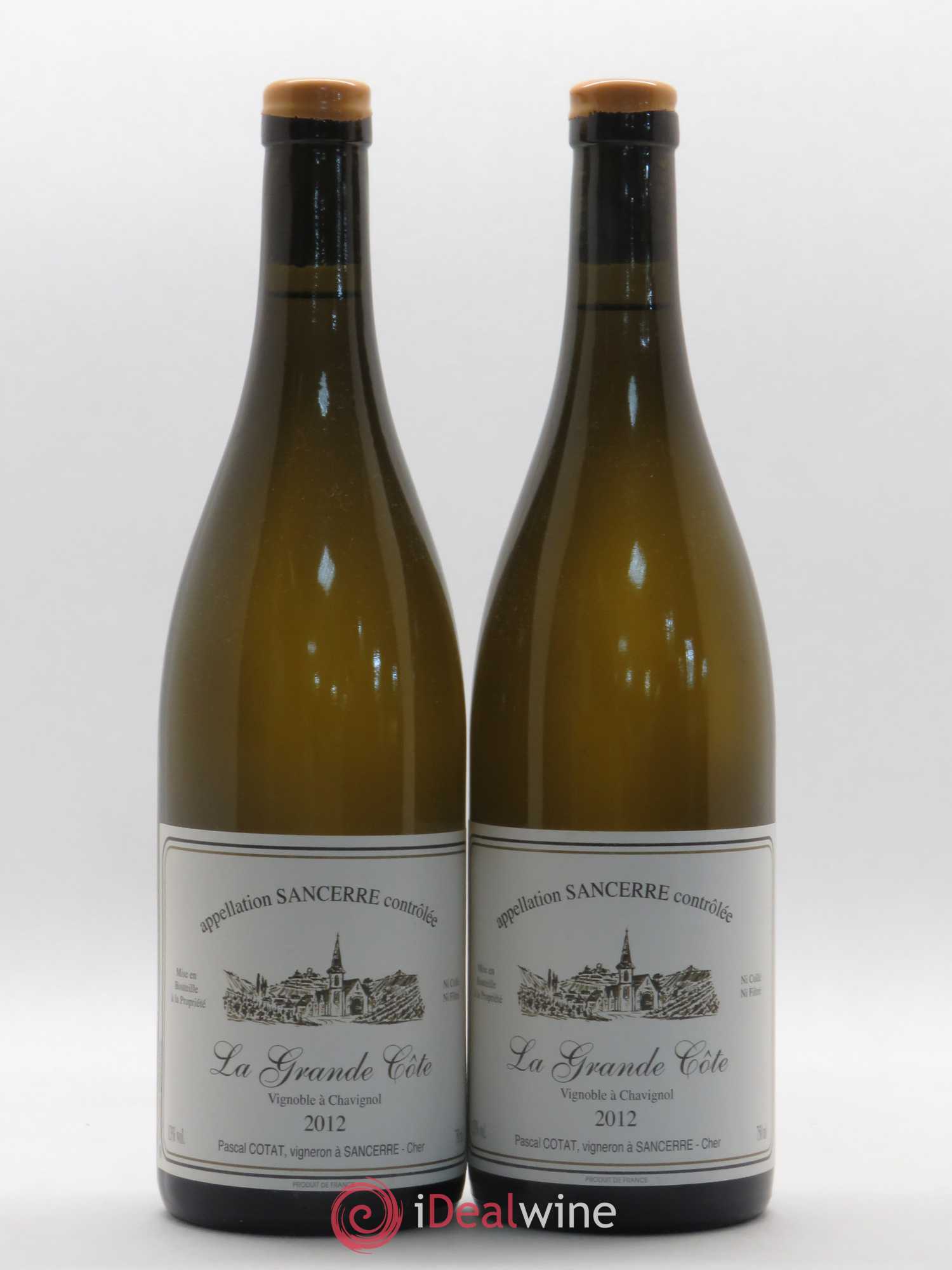 Sancerre La Grande Côte Pascal Cotat 2012 - Lot de 2 bouteilles - 0