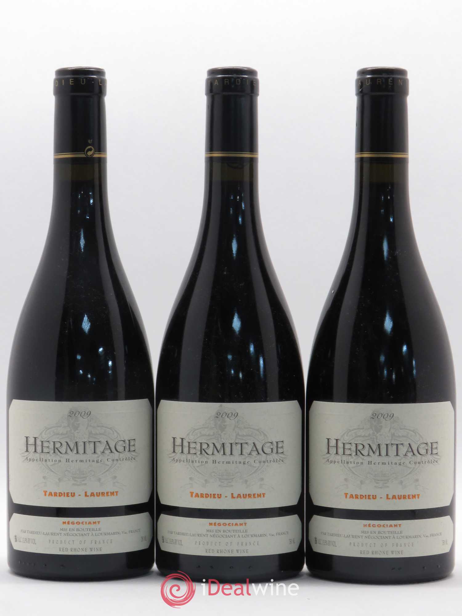 Hermitage Maison Tardieu-Laurent 2009 - Lot de 3 bouteilles - 0
