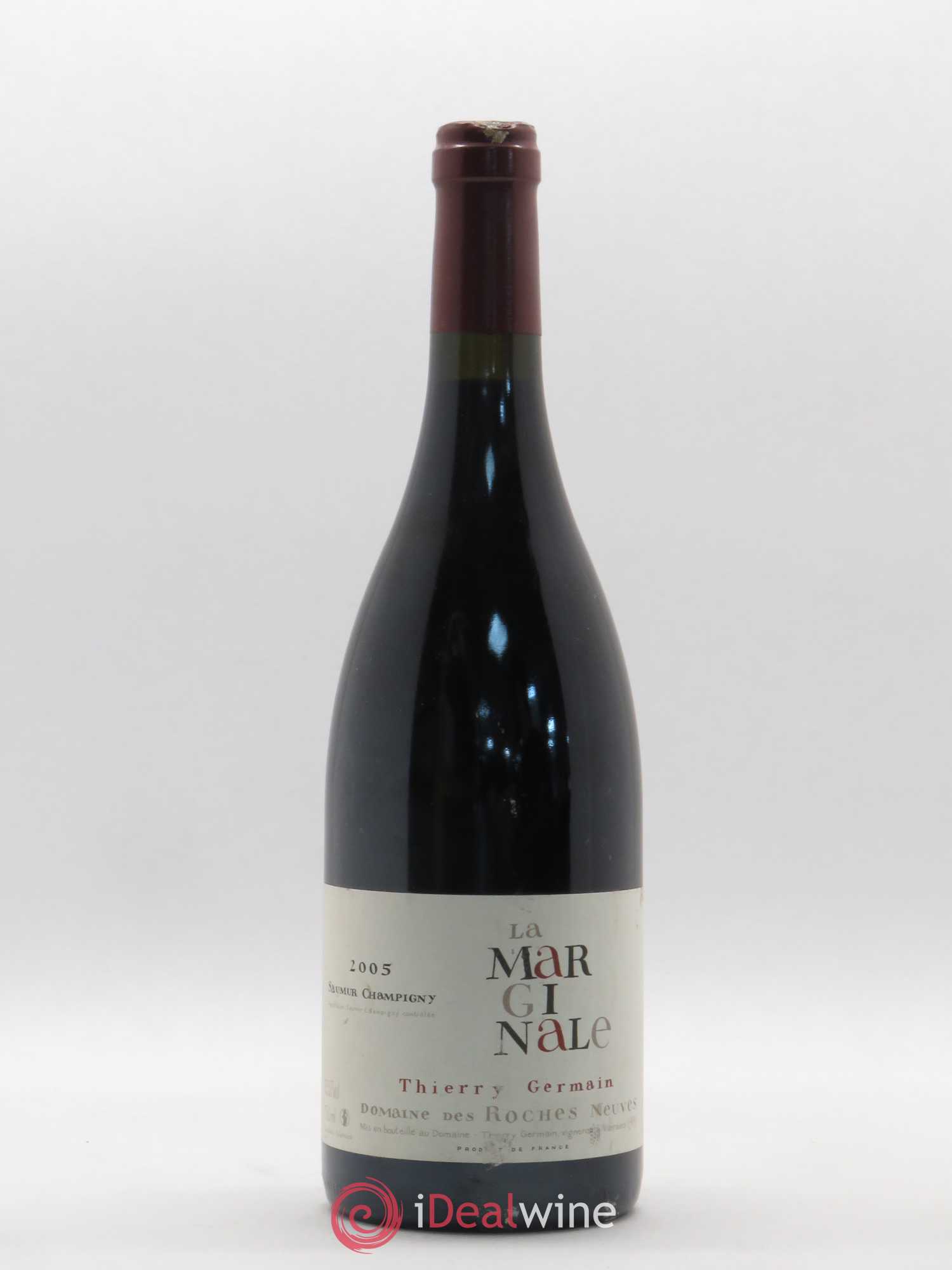 Saumur-Champigny La Marginale Domaine des Roches Neuves - Thierry Germain 2005 - Lot de 1 bouteille - 0