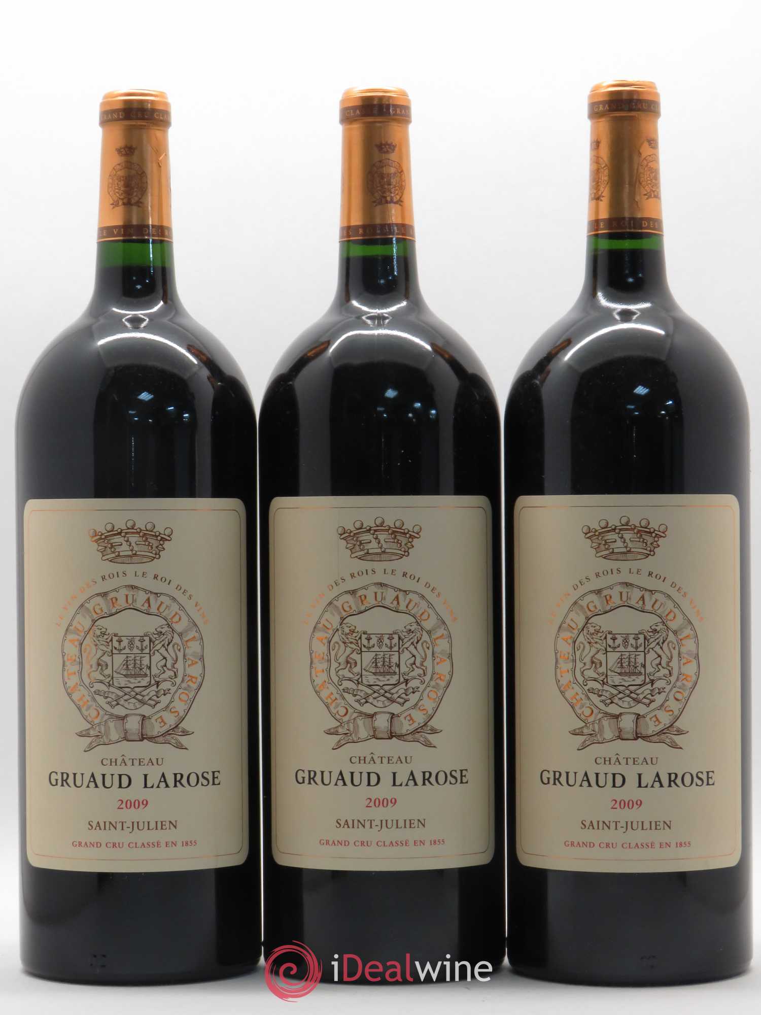 Château Gruaud Larose 2ème Grand Cru Classé 2009 - Lot de 3 magnums - 0