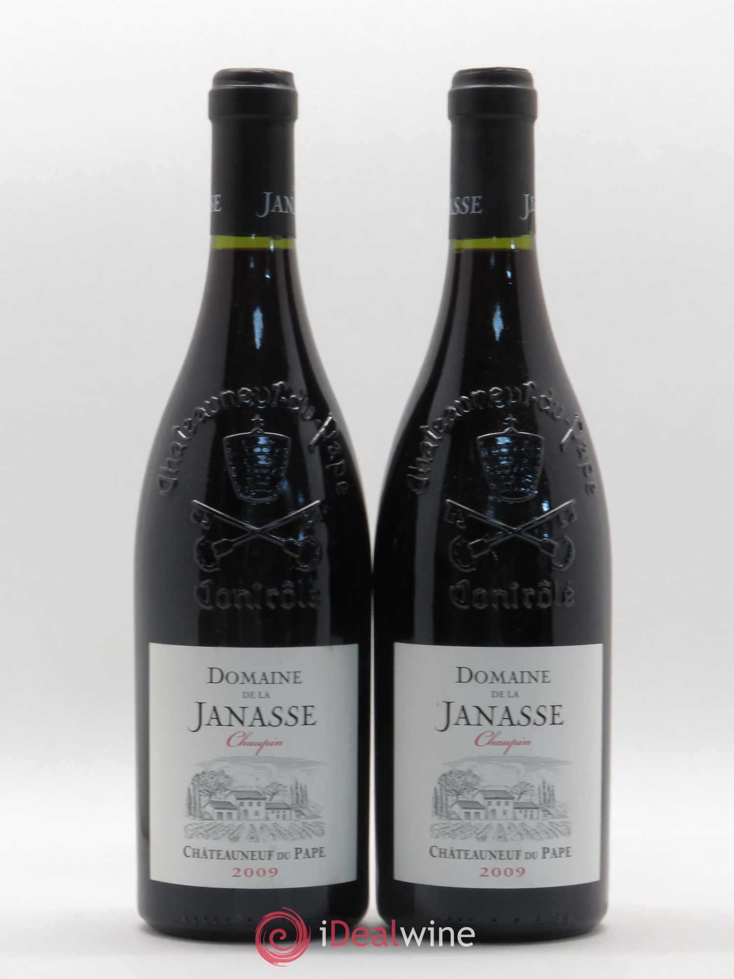 Châteauneuf-du-Pape Cuvée Chaupin La Janasse (Domaine de) 2009 - Lot de 2 bouteilles - 0