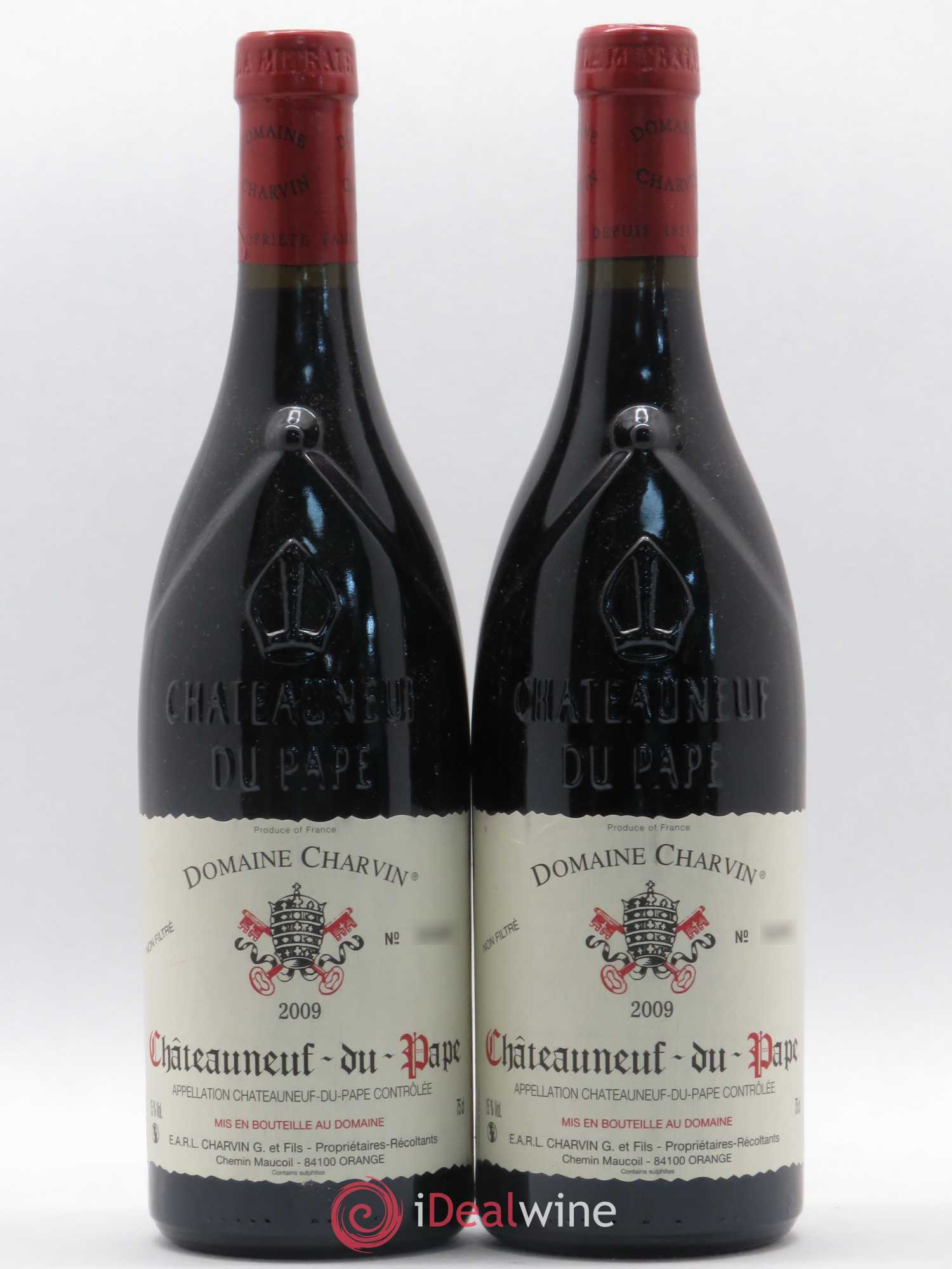 Châteauneuf-du-Pape Charvin (Domaine) 2009 - Lot de 2 bouteilles - 0