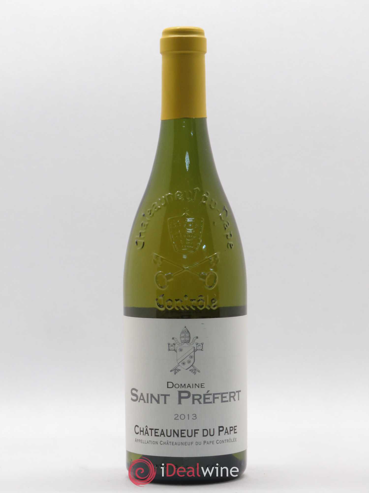 Châteauneuf-du-Pape Domaine Saint Prefert 2013 - Posten von 1 Flasche - 0