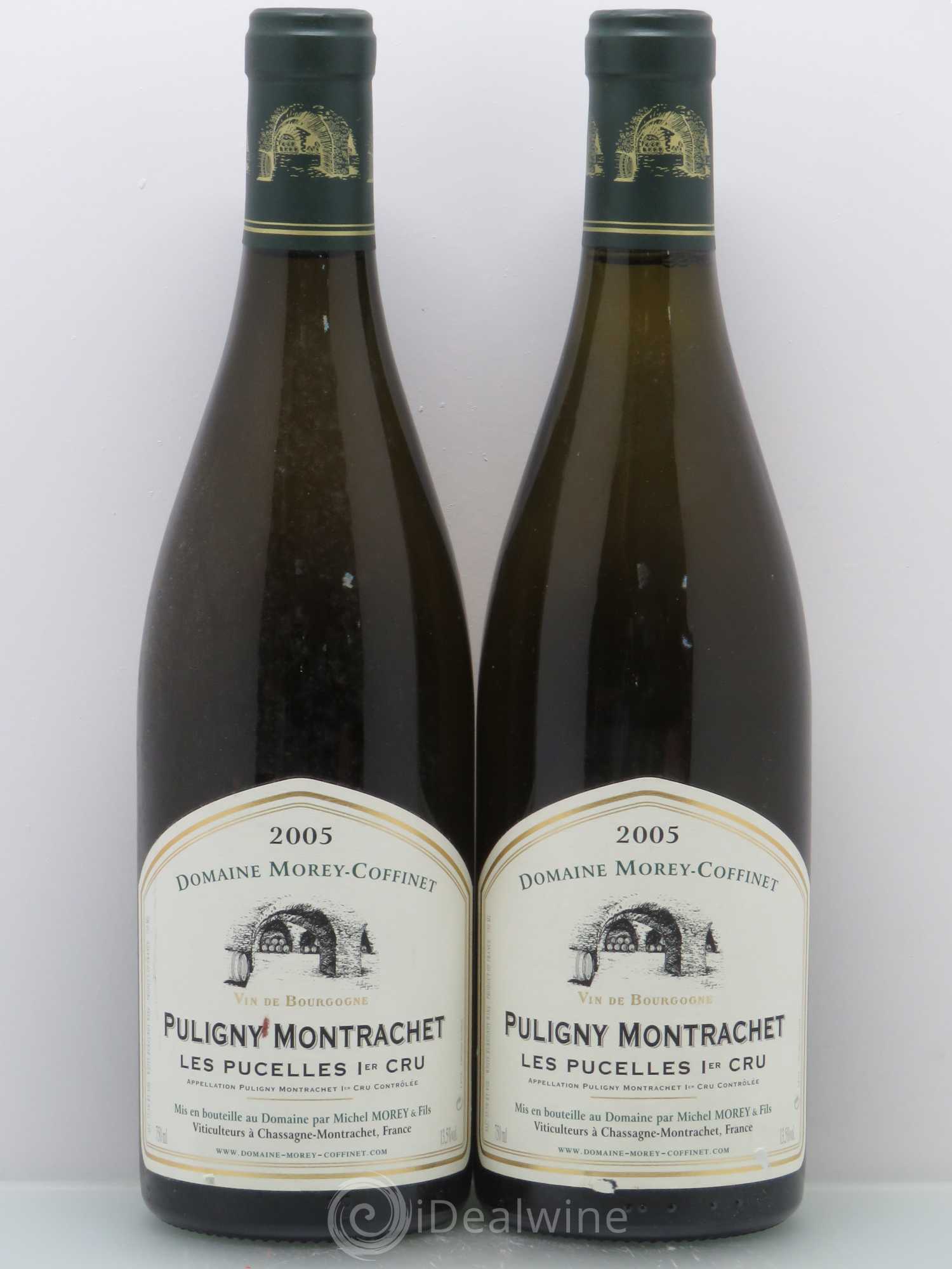 Puligny-Montrachet 1er Cru Domaine Morey Coffinet Pucelles 2005 - Posten von 2 Flaschen - 0