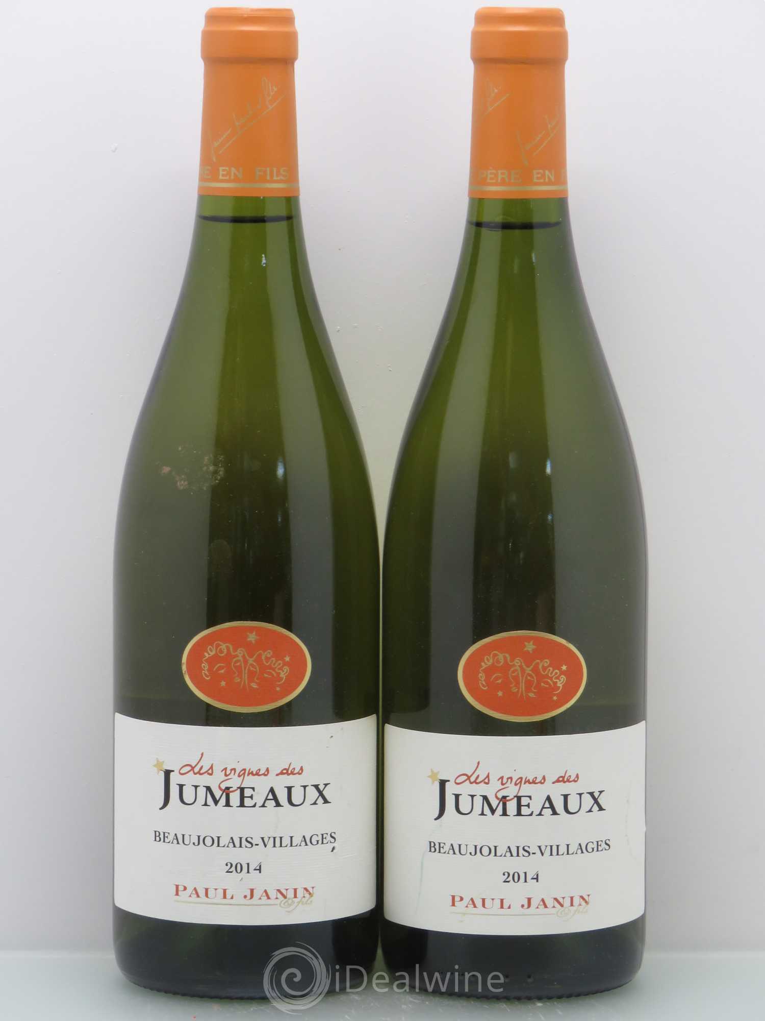Beaujolais Villages Paul & Eric Janin Vignes des Jumeaux 2014 - Posten von 2 Flaschen - 0