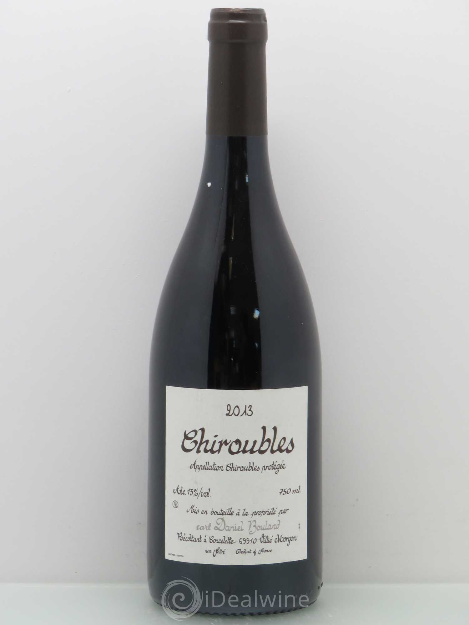Chiroubles Daniel Bouland (Domaine) 2013 - Lot de 1 bouteille - 0