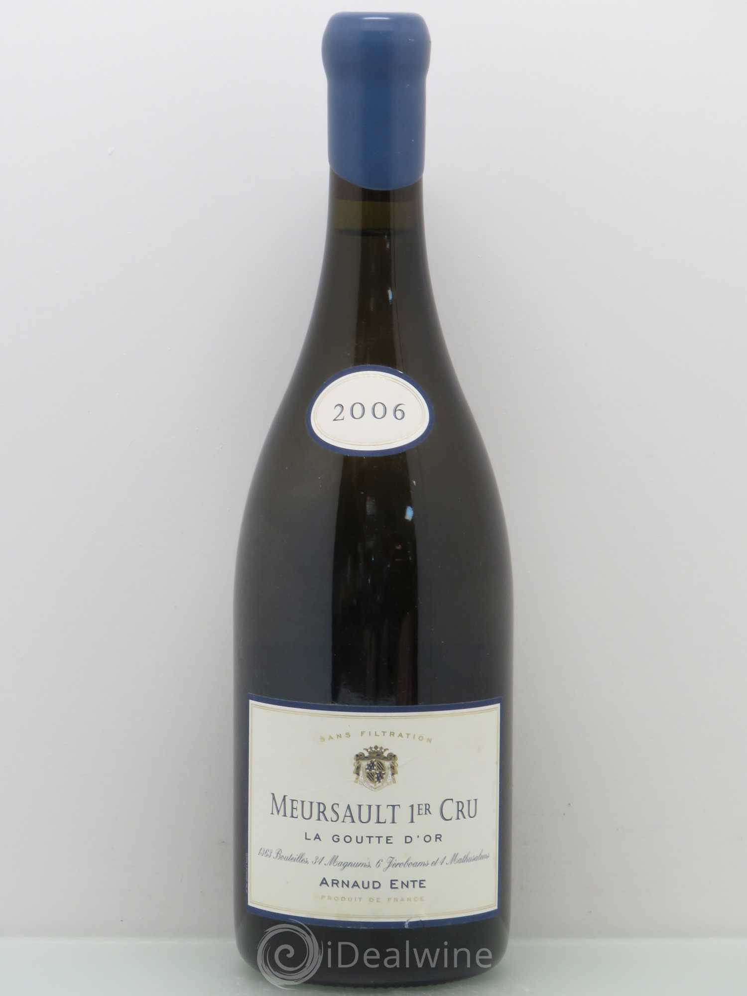 Meursault 1er Cru Arnaud Ente La Goutte D'Or 2006 - Posten von 1 Flasche - 0