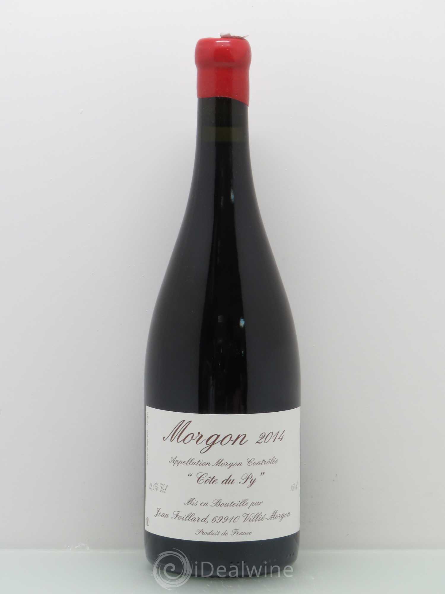 Morgon Côte du Py Jean Foillard 2014 - Lot de 1 bouteille - 0